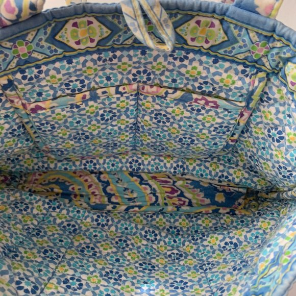 VINTAGE Vera Bradley CAPRI BLUE Bag - Picture 11 of 12